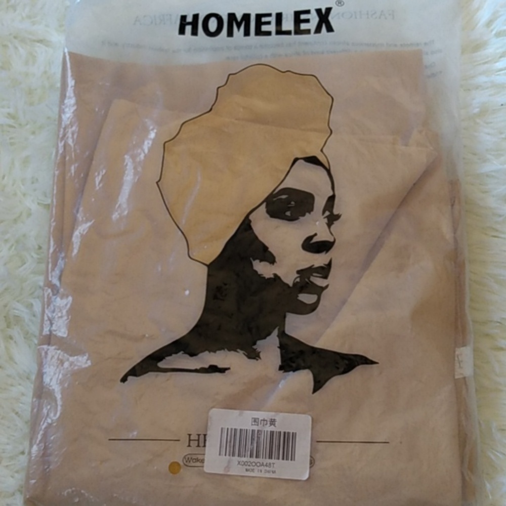 Tan head wrap